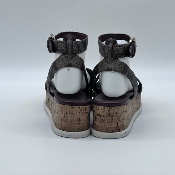 Coach Platform Sandals. Size 8. - Picture 5 of 12